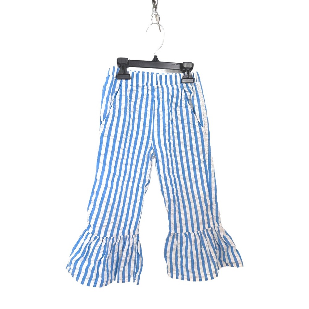 Retro flare bottom pants
